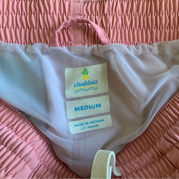 Chubbies Pink and Blue Striped Athletic Shorts - Picture 2 of 8